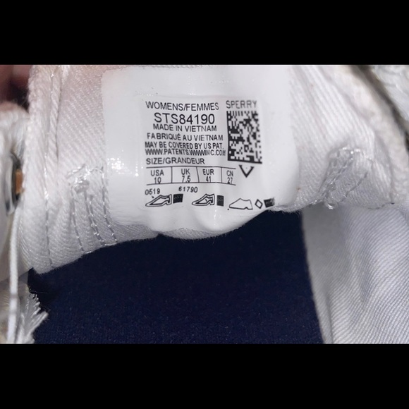 Sperry Women’s Crest Vibe Triple Platform Sneakers (White) - Picture 7 of 7